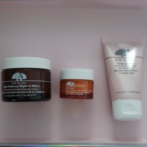 Origins 3 piece set - new